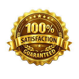100% Satisfaction Guaranteed